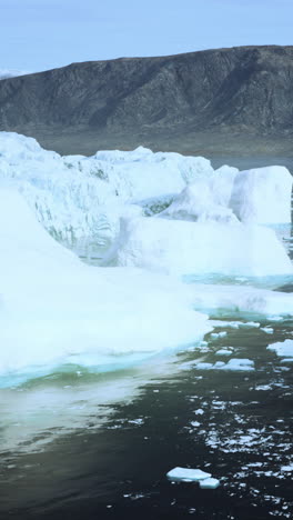 icebergs in the arctic