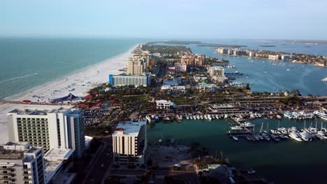 Clearwater-Florida,-Clearwater-Beach-Florida-Aerial