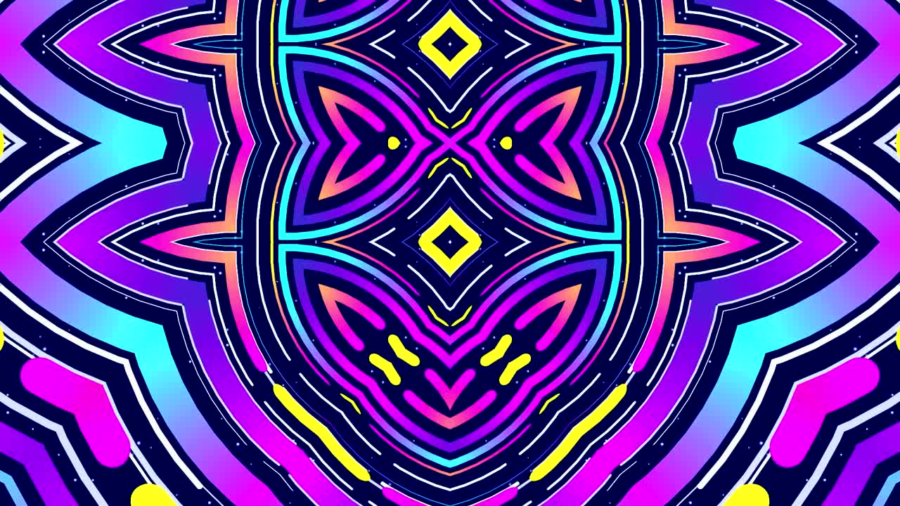 VJ Loop Kaleidoscope Motion Background Free Stock Video Footage ...