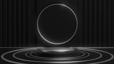 modern minimalist product display