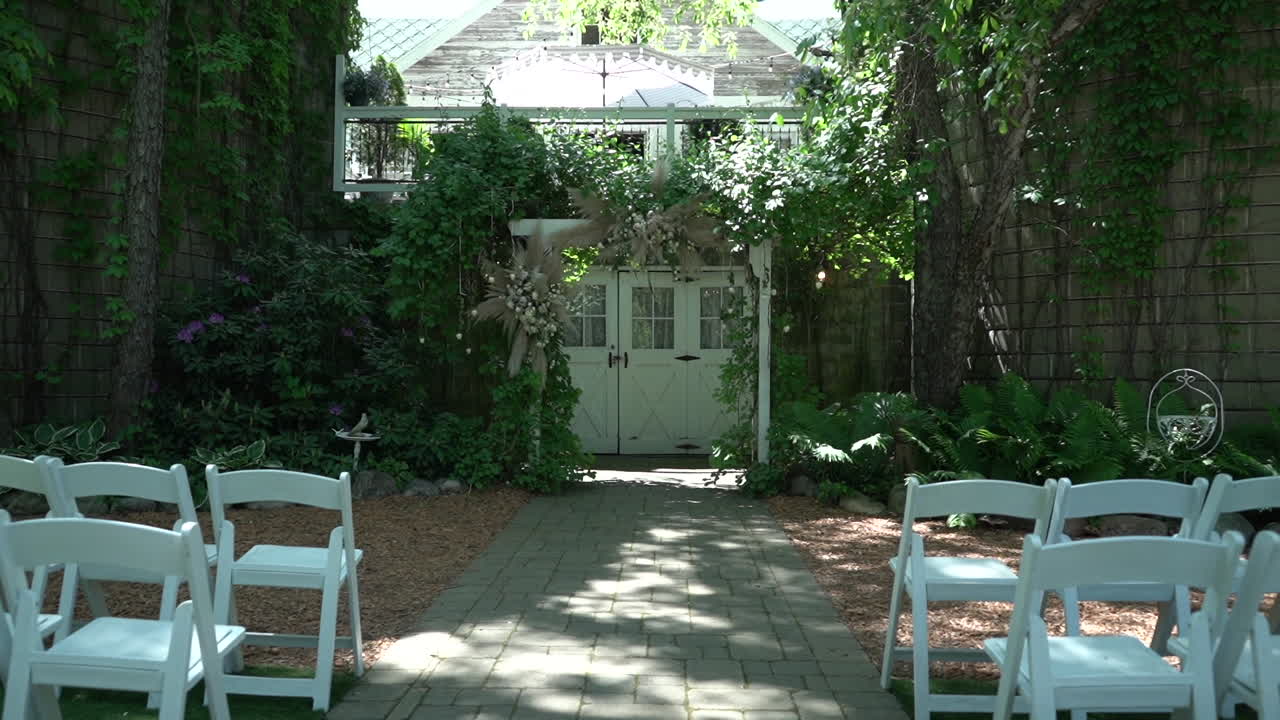 의식 gimbal 산책 결혼식 창고 장소 주식 비디오 영상 농촌과 트렌디