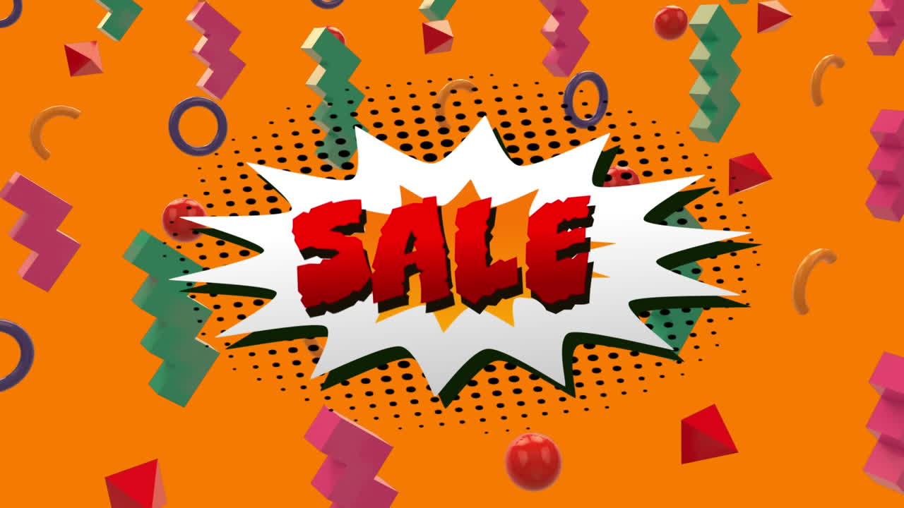 gráfico de venta en la explosión