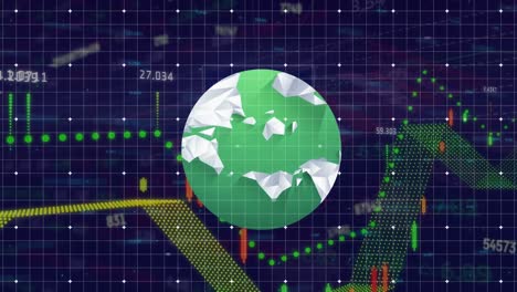 Animación-Del-Procesamiento-De-Datos-Sobre-El-Mundo