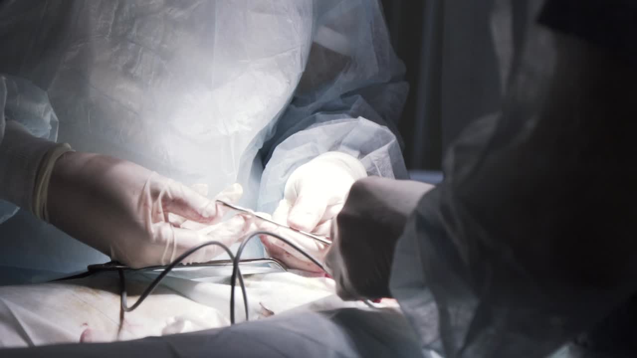 진행 중인 수술