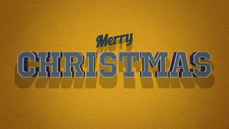 Retro-Merry-Christmas-text-set-on-a-yellow-grunge-texture