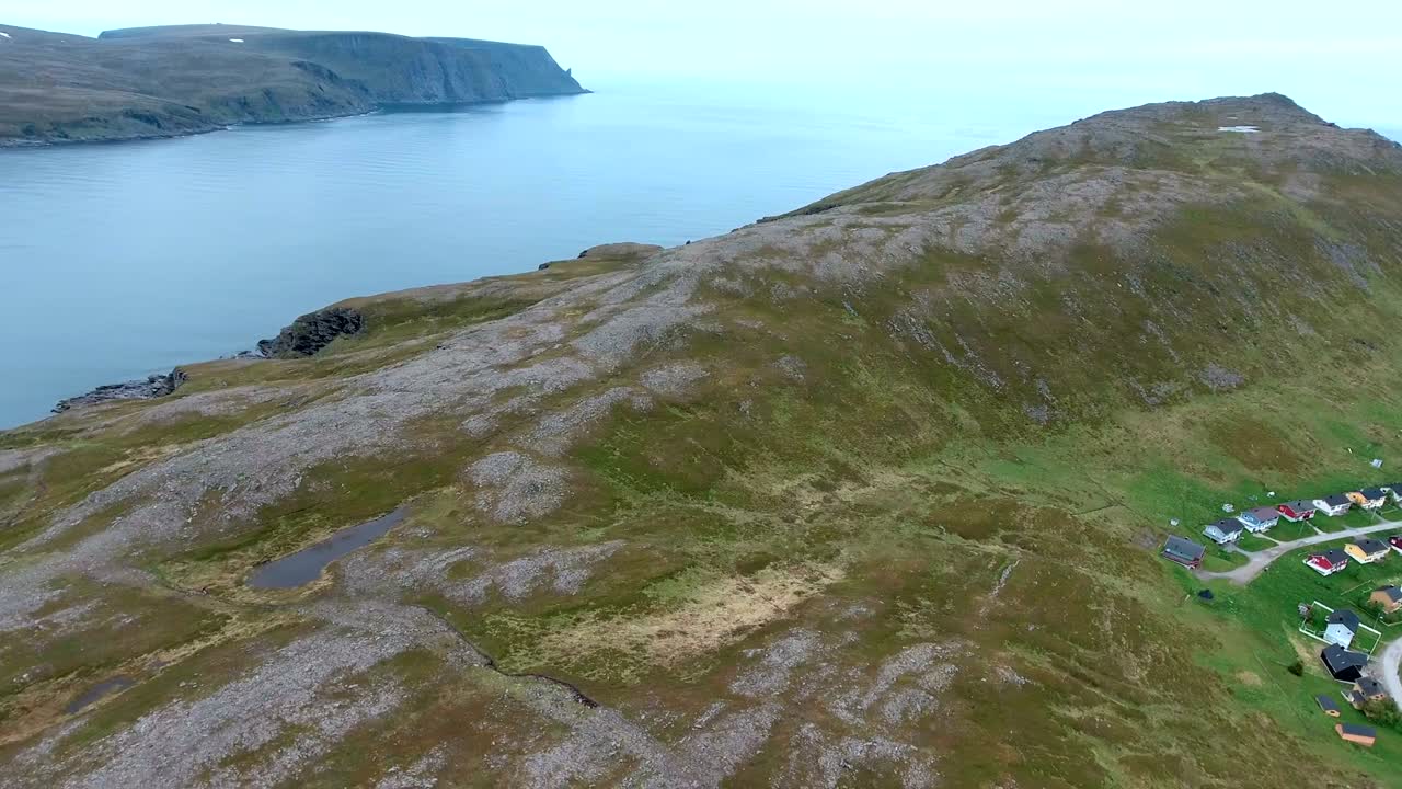 cabo norte (nordkapp) en el norte de noruega.