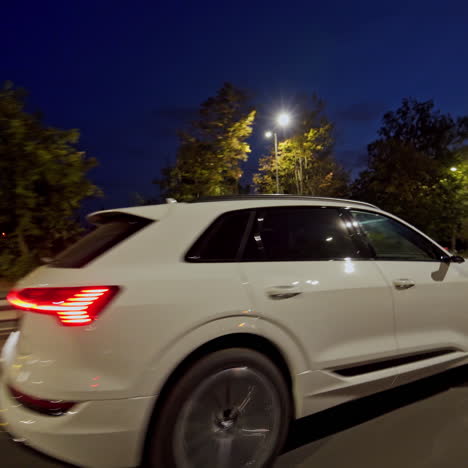 audi e-tron sportback concept four wheel drive electric suv. presentation of a new car model