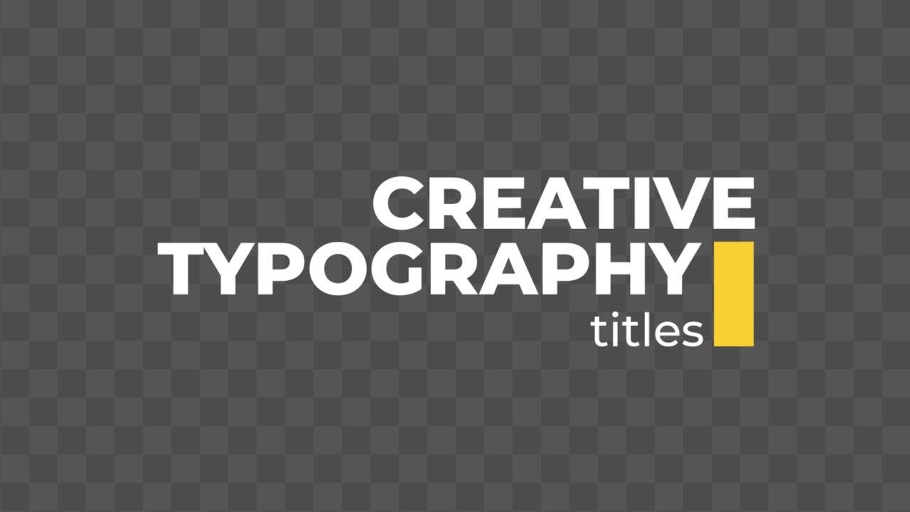 Minimal Titles 12
Adobe Premiere Pro 2023
Resolution 3840×2160