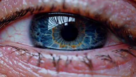 primer plano de un ojo humano
