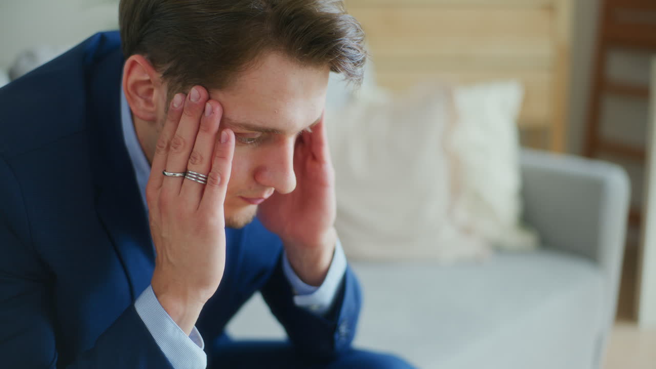 사업가 가 재정적 으로 붕괴