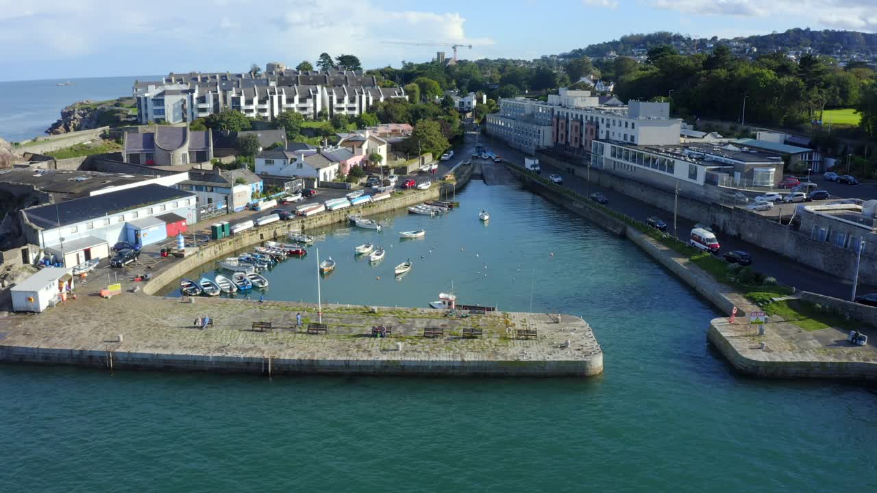 bullock harbour, dalkey, dublín, irlanda, septiembre de 2021