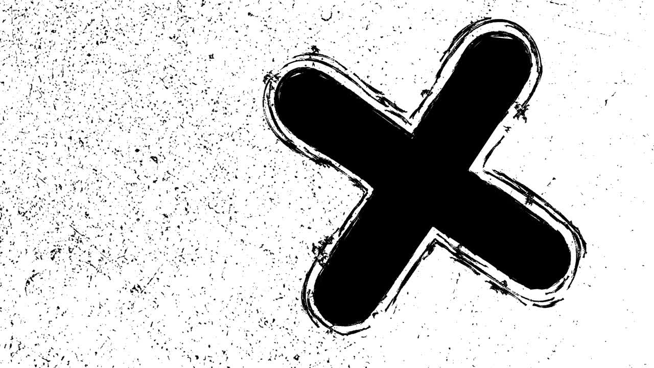Transizioni grafiche grunge astratte in bianco e nero.