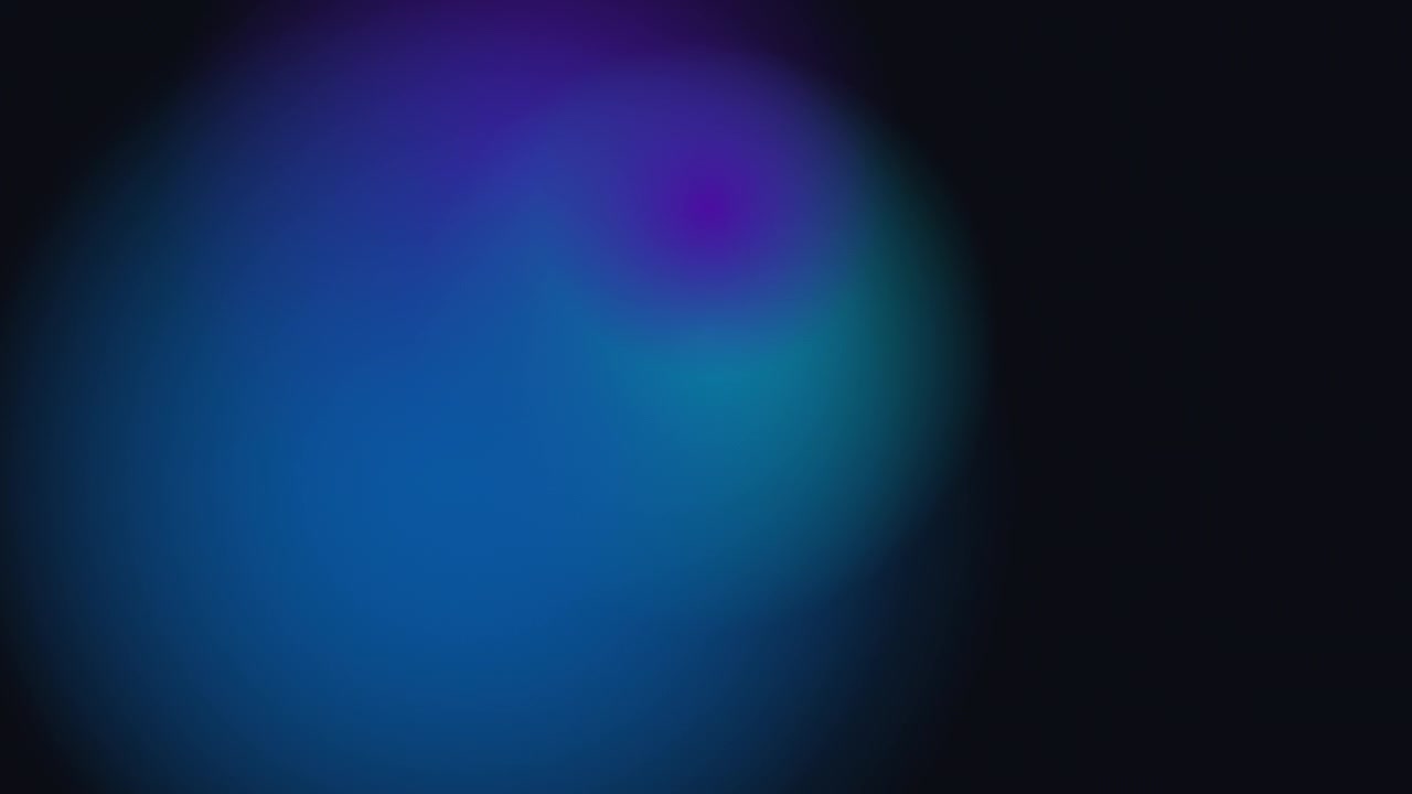 Sfondo animato astratto con sfumatura morbida blu e viola