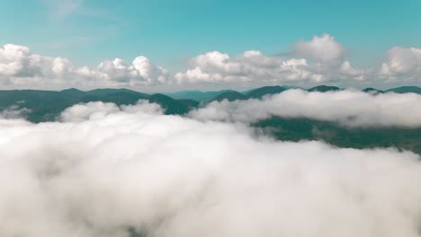 flying in the clouds flying in the clouds. the clouds are moving on camera. flying through the cloud