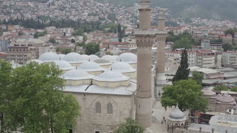 bursa grand mosque or ulu cami is a mosque in bursa, turkey. built in 14th century.