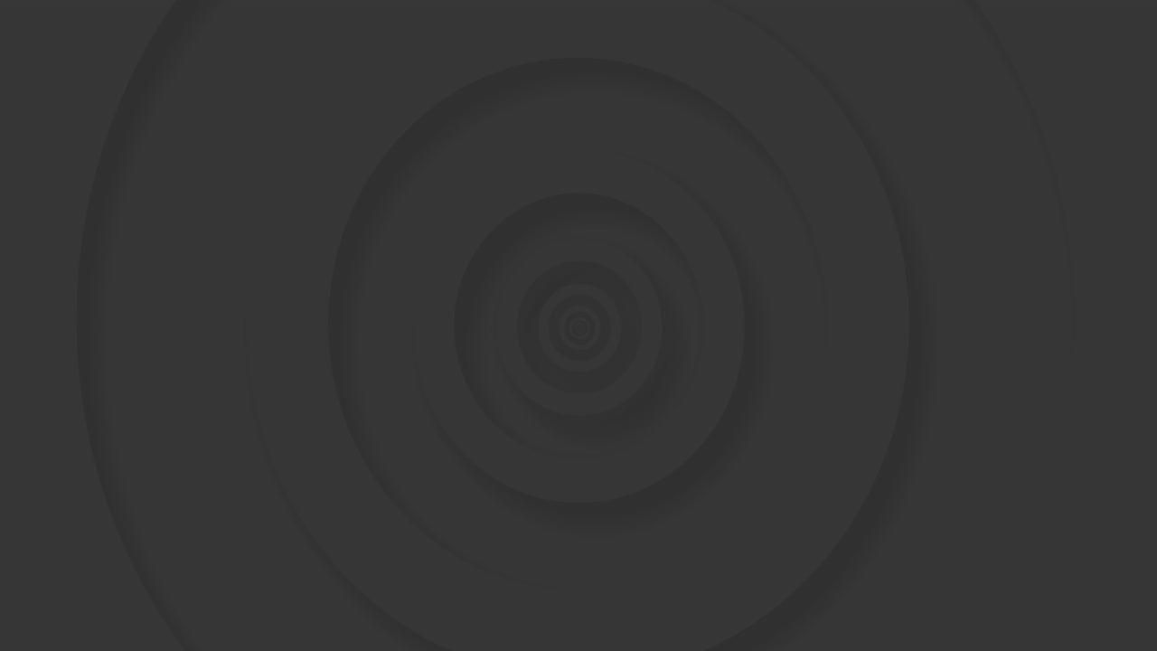 animación de círculos concéntricos grises que pulsan en un bucle sin costura