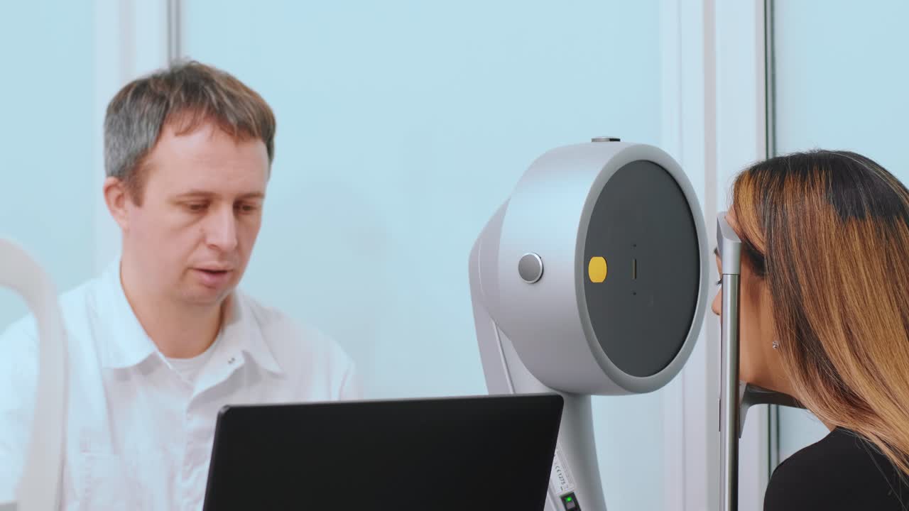 evaluación de la vista equipamiento para el examen de la vista equipo médico para la oftalmología