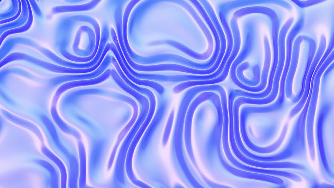 Abstract Animation Color Wavy Smooth Wall