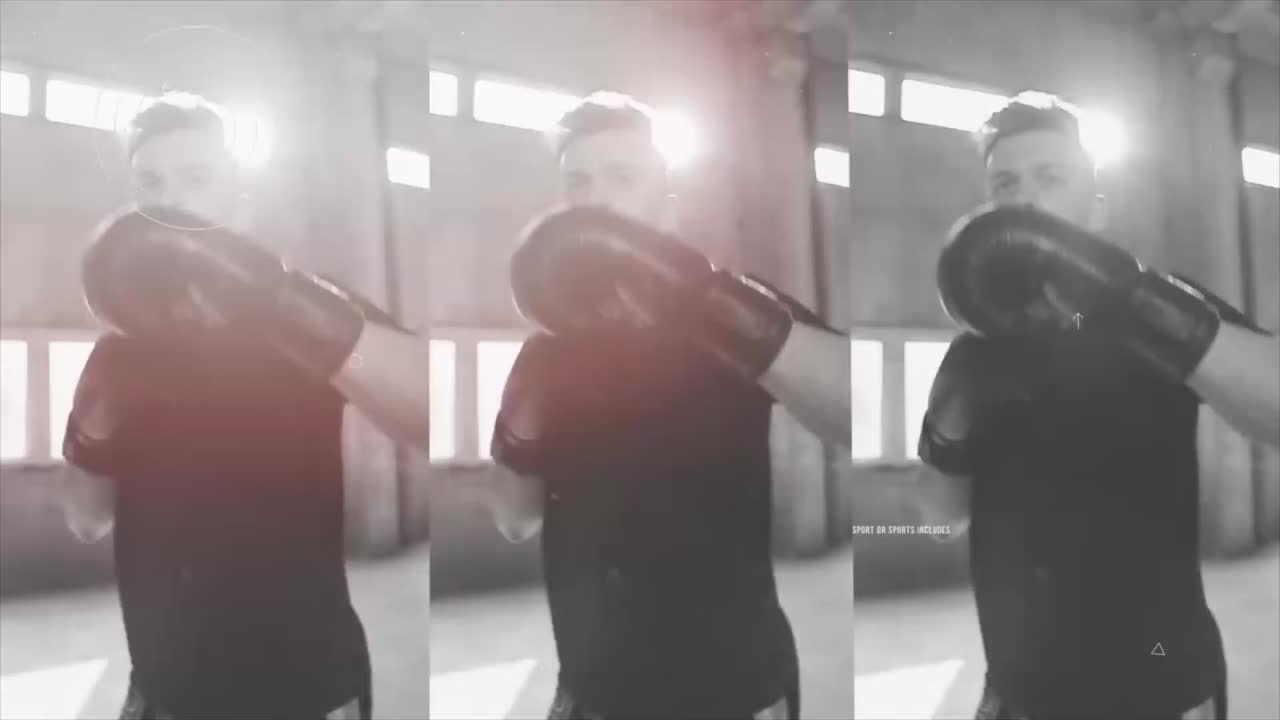 Hockey Player, Boxer and Portrait of a woman