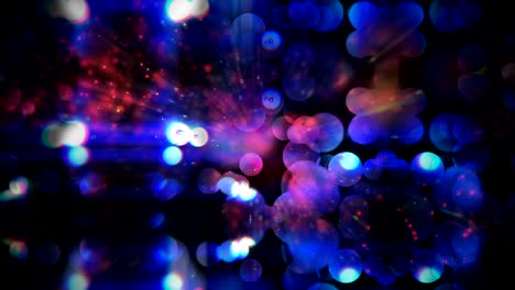 4k abstract particles background animation