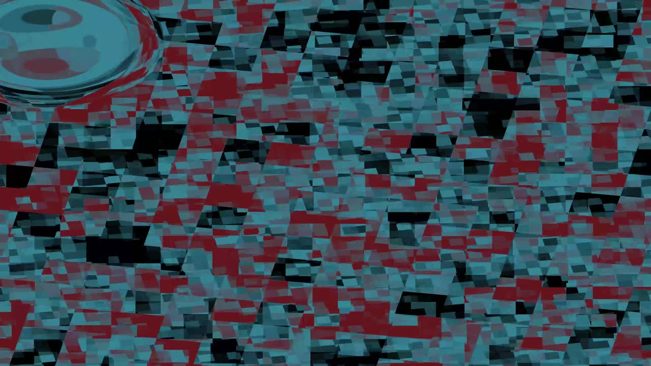 Abstract video background with blue and red backlighting