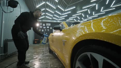 professional car detailing – washing, ceramic coating, and interior cleaning