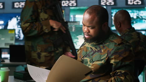 intelligence specialist reading mission case file