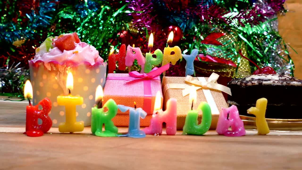 로맨틱한 불 생일