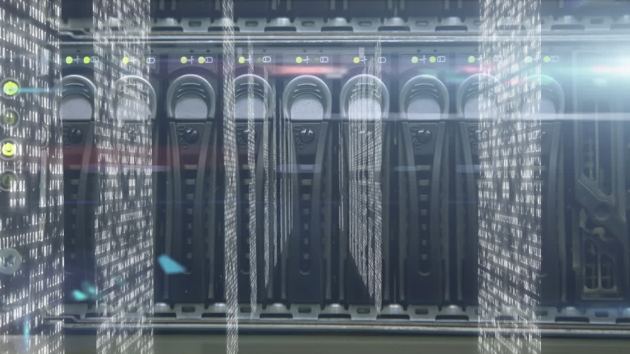 Animation of computer processors with data processing