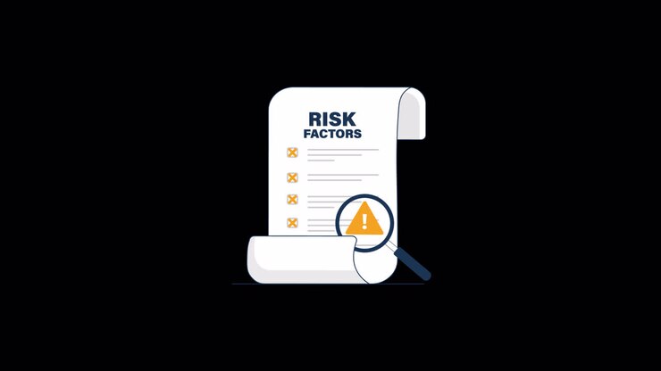 Animated Risk Factors Checklist with Magnifying Glass