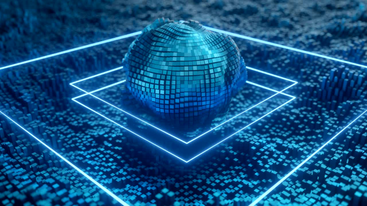 4K Futuristic Artificial Intelligence CPU.