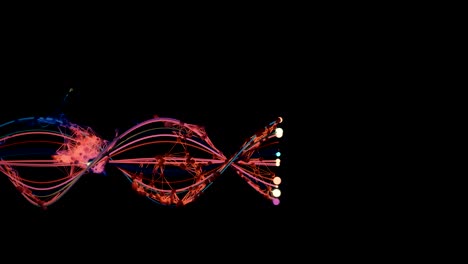 crecimiento de la red molecular.