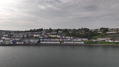 Ciudad-De-Cobh-Co.-Imágenes-De-Drones-De-Cork,-Irlanda