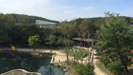 a railroad to north korea seen from imjingak by the dmz overlooking north korea, in munsan, paju, gyeonggi-do, south korea-1