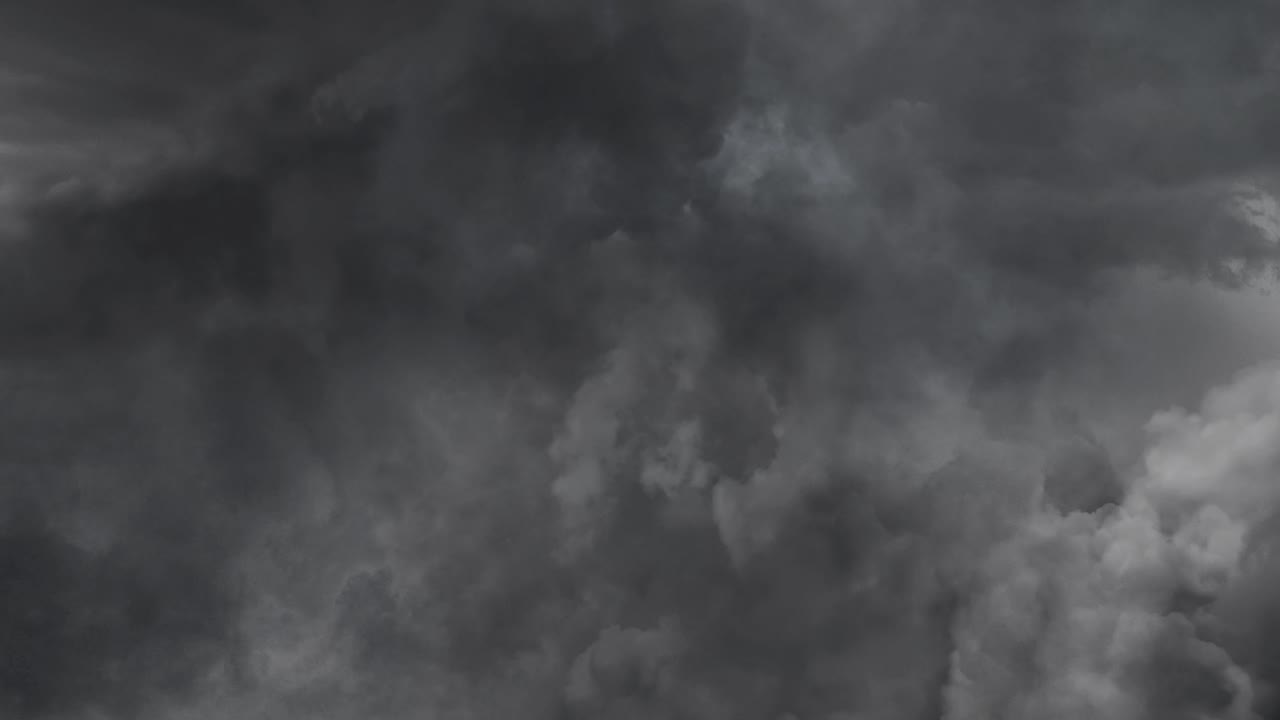 천둥 폭풍 비디오 배경의 4k 뷰