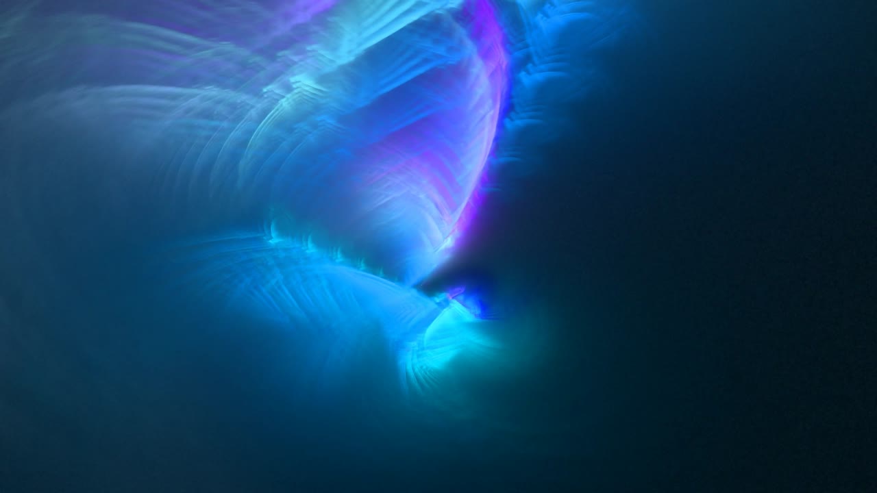 fantasía del espacio exterior, animación de alta resolución