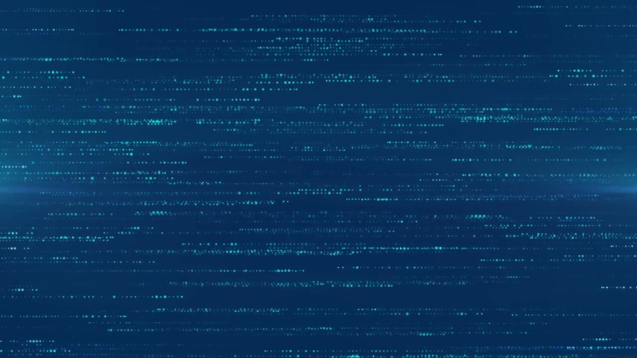 Animation of green lines moving over navy background