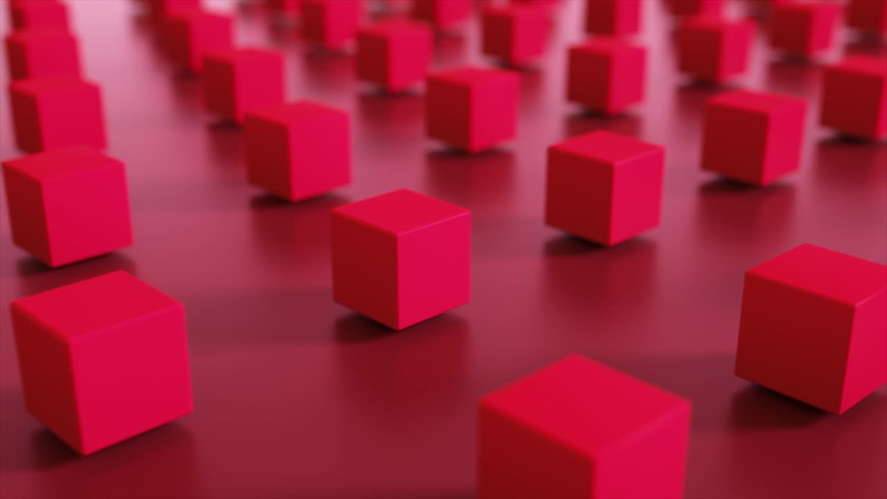 renderizado 3d abstracto de formas geométricas