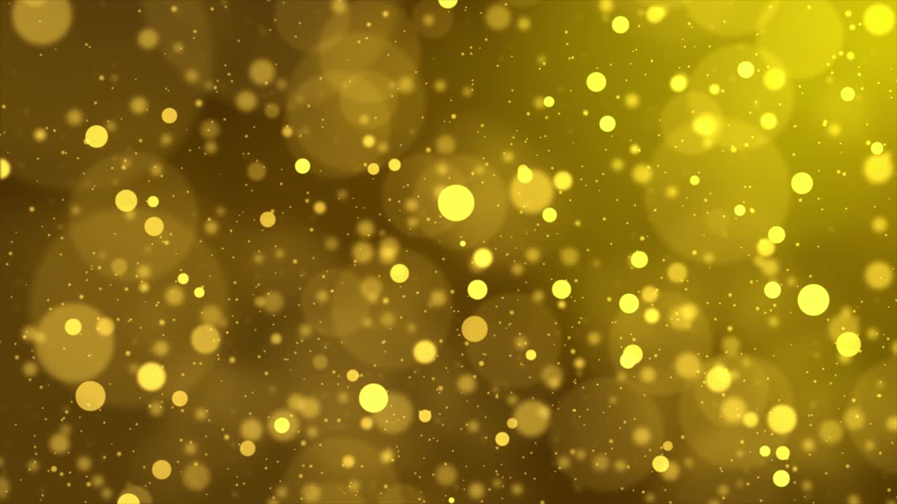 Gylden Bokeh-baggrund