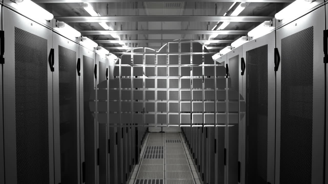 데이터 센터에서 클라우드 컴퓨팅 그래픽