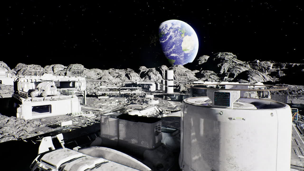 Robotic teams and cranes develop new lunar habitat structures