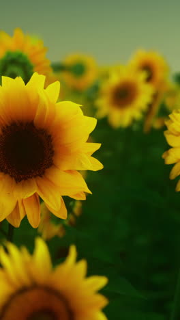 sunflowers field