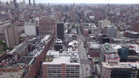 aerial view of new york city