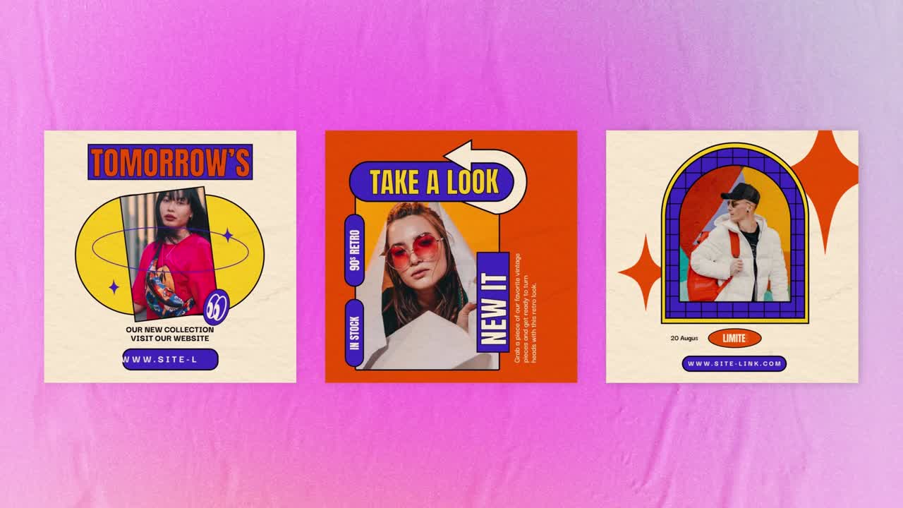 Retro and Trendy Fashion Collection