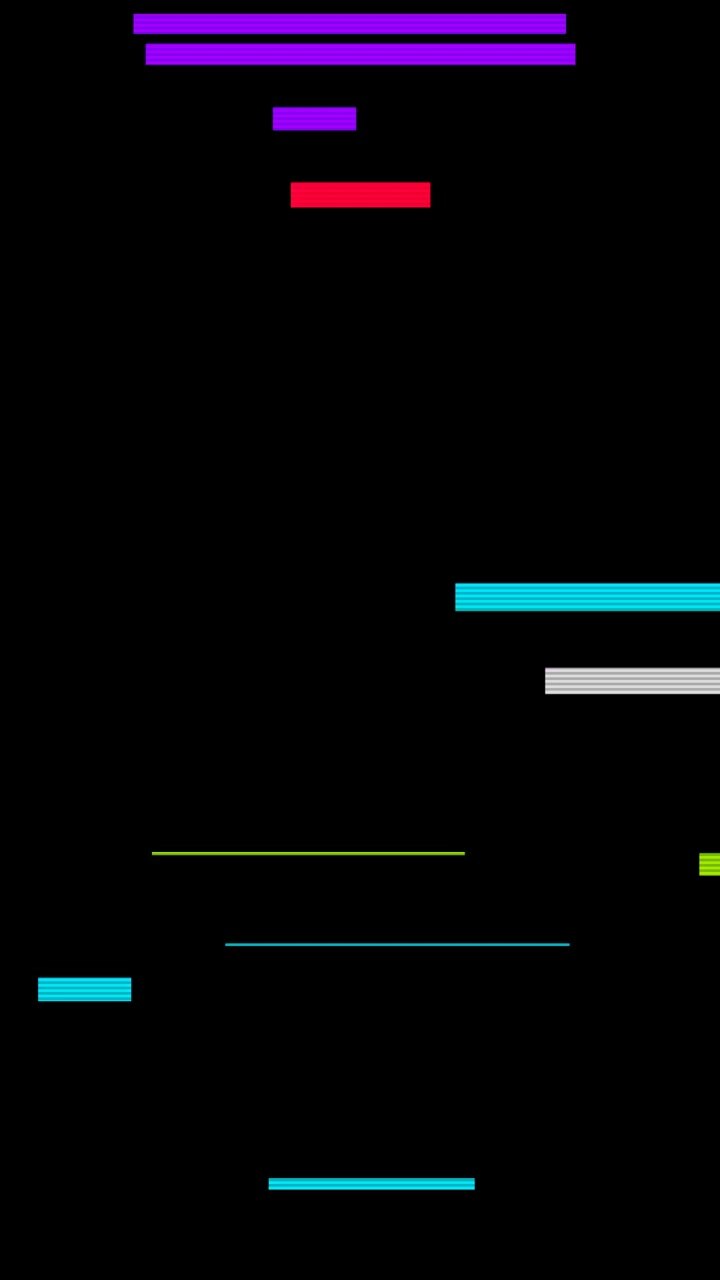 Abstract Digital Glitch Effect with Colorful Horizontal Lines