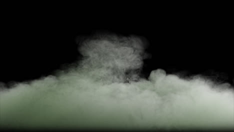 green smoke effect