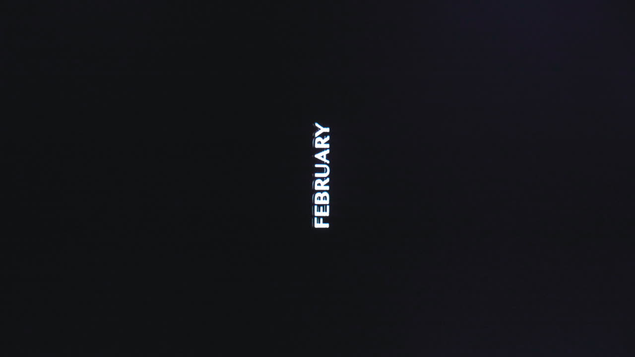 fallo de introducción azul de febrero en texto blanco, formato vertical perfecto para las redes sociales