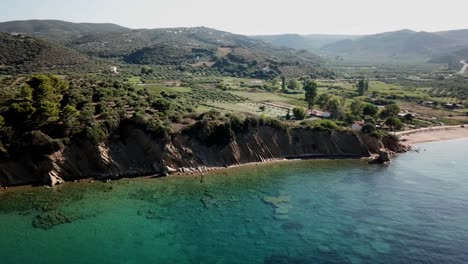 view of the greek seaside