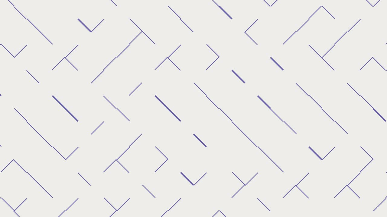 mosaico dinámico multicolor con elementos muy peri violeta. azulejos geométricos en patrón animado abstracto. fondo gráfico en movimiento en un diseño plano