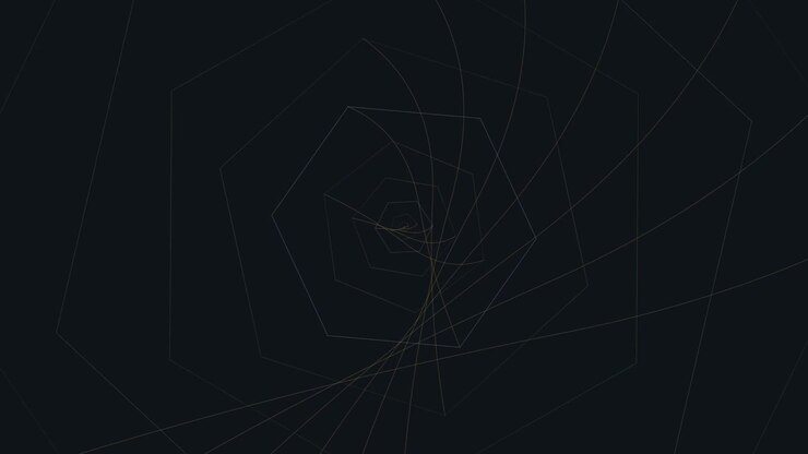 Abstract Geometric Hexagon Tunnel Animation